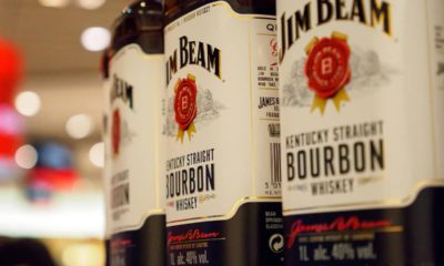 Photo of Jim Beam bottles